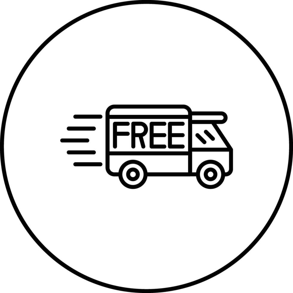 Free Shipping Vector Icon