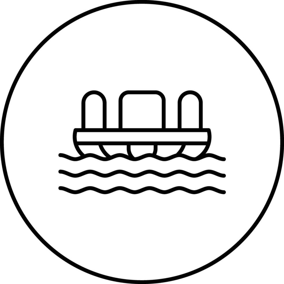 River Rapids Vector Icon