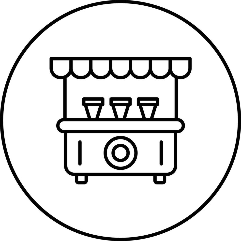 Drinks Stall Vector Icon