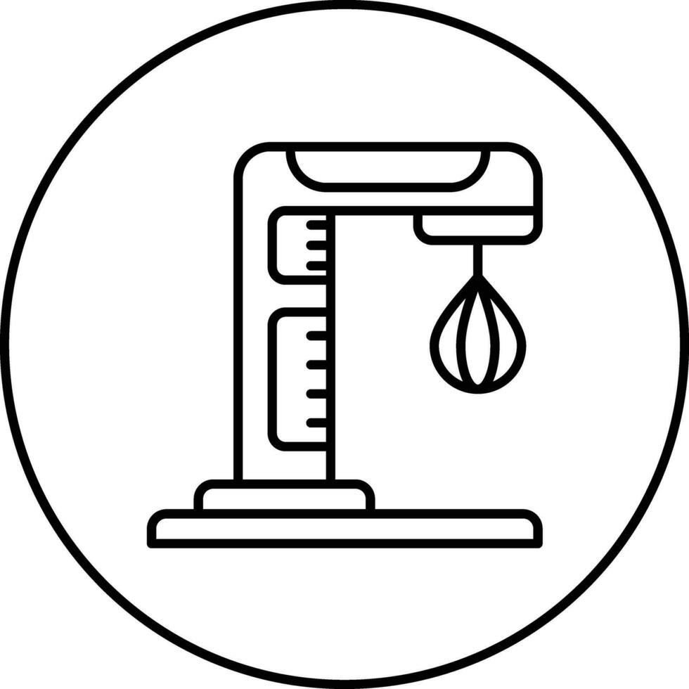 Boxing Machine Vector Icon