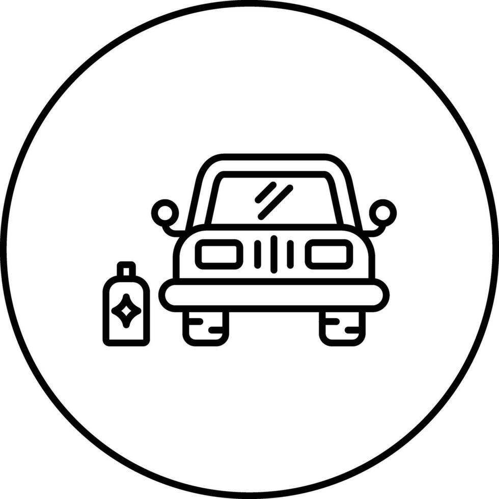 Car Waxing Vector Icon