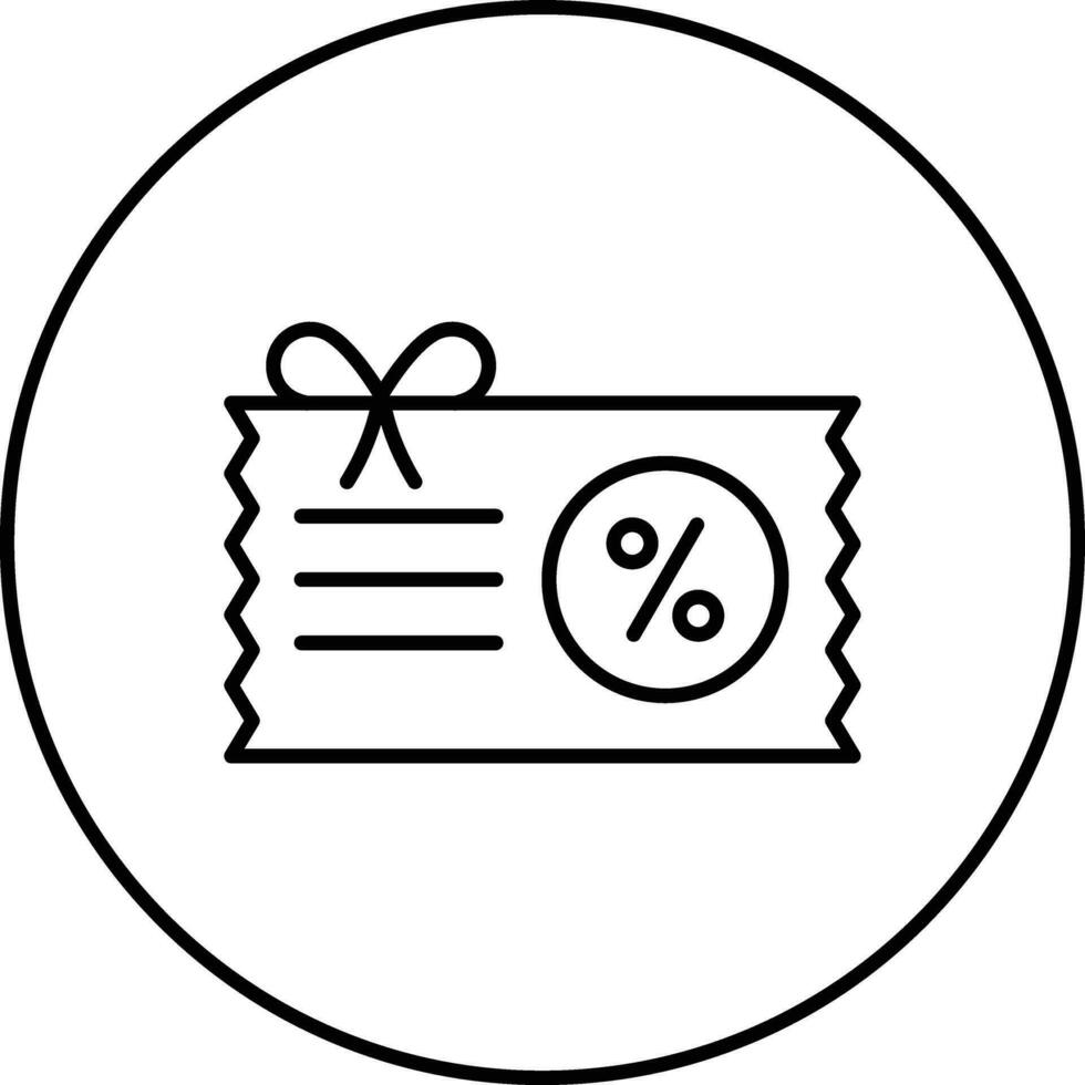 Voucher Vector Icon