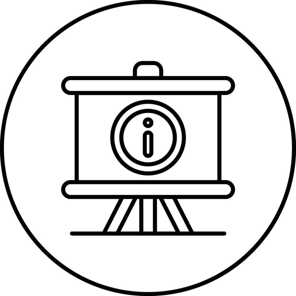Information Presentation Vector Icon