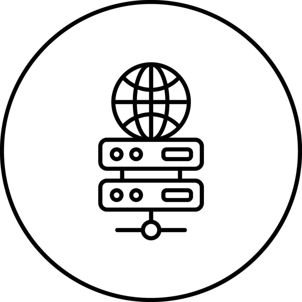 Web Hosting Vector Icon
