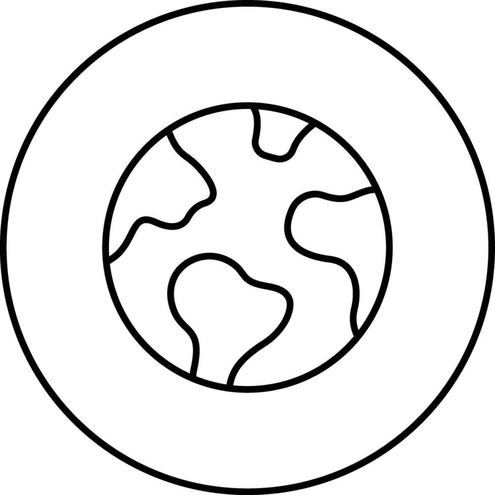 Earth Vector Icon