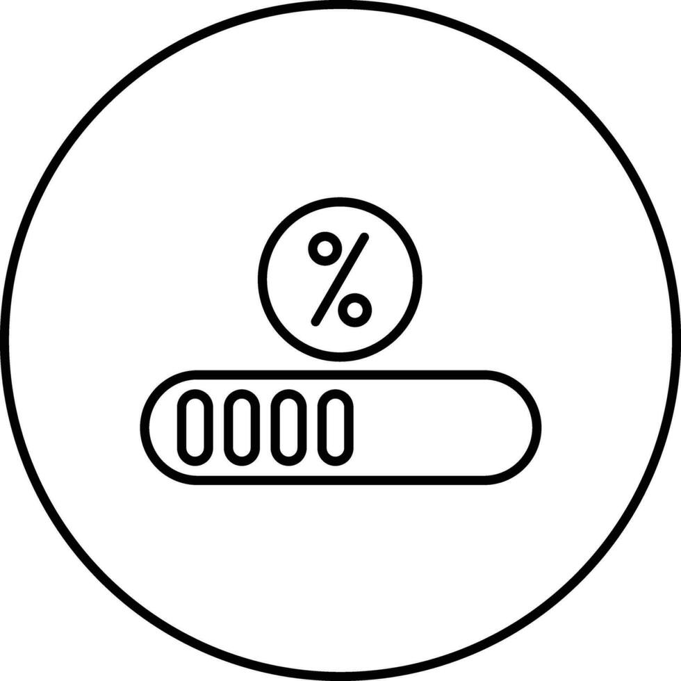 Progress Bar Vector Icon