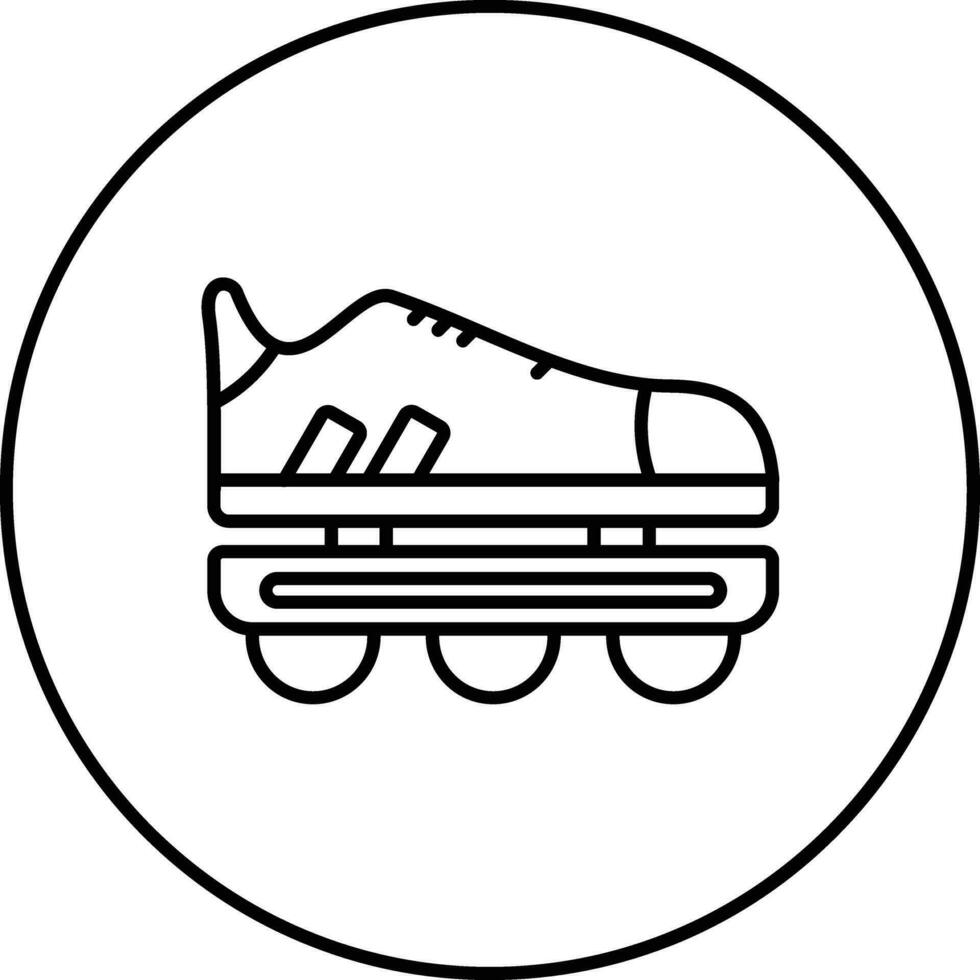 Rollerblades Vector Icon