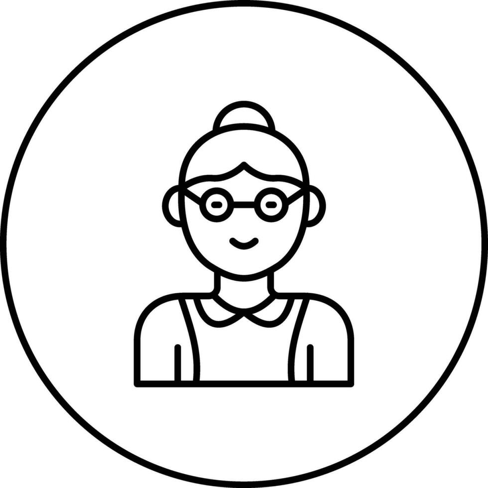 Grandmother Vector Icon