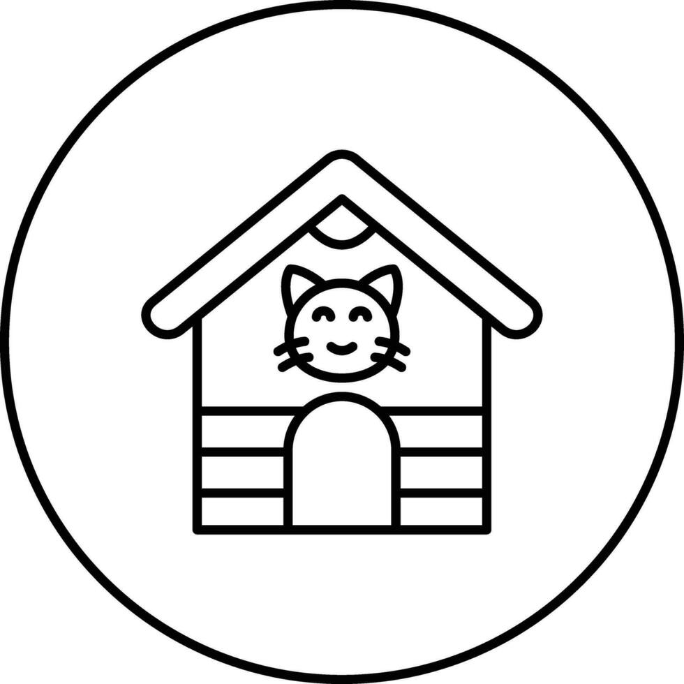 Pet House Vector Icon