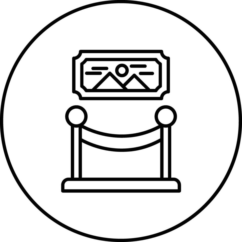 Exhibition Vector Icon