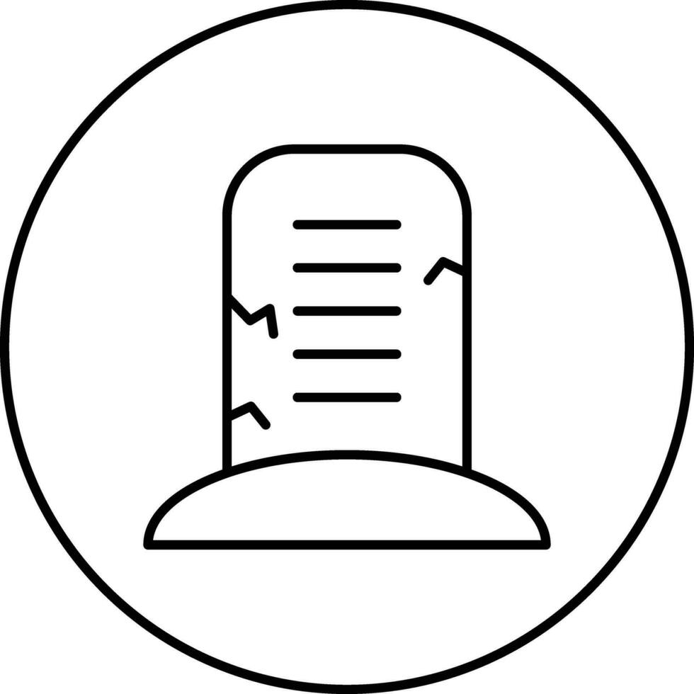 Cemetery Vector Icon