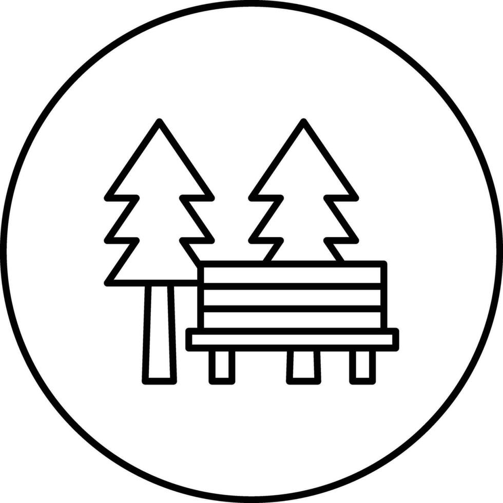 Park Vector Icon