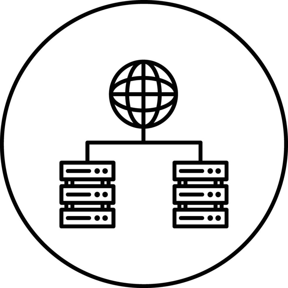 Web Hosting Vector Icon
