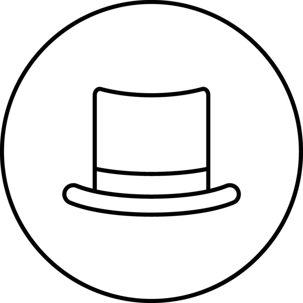 Top Hat Vector Icon