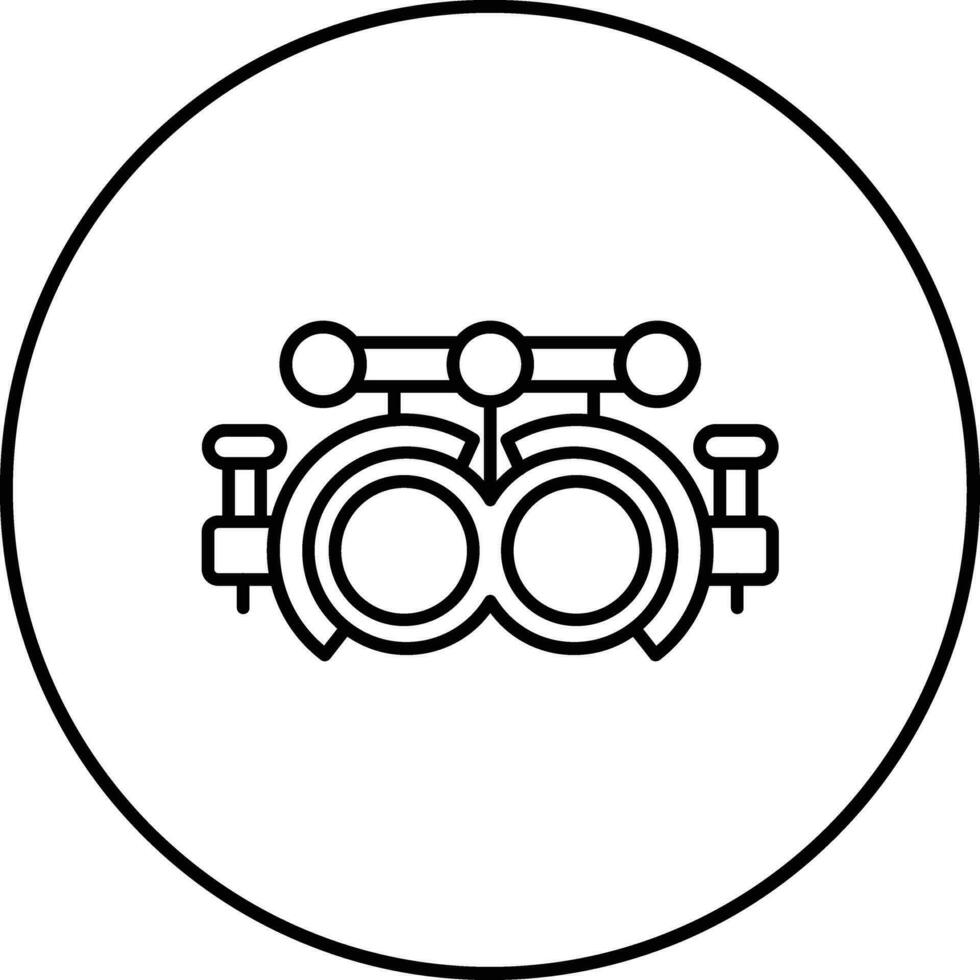 Trial Frame Vector Icon