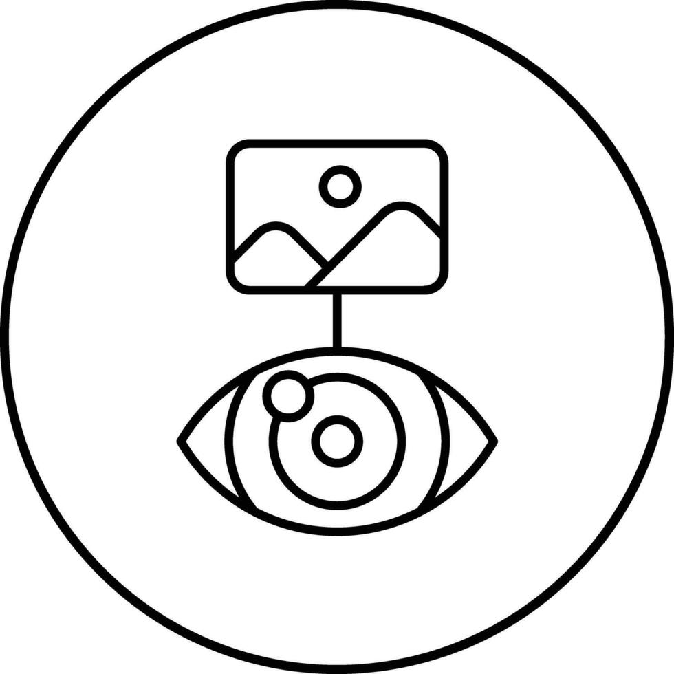 Visual Memory Vector Icon