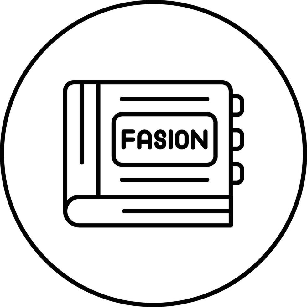 Fashion Book Vector Icon