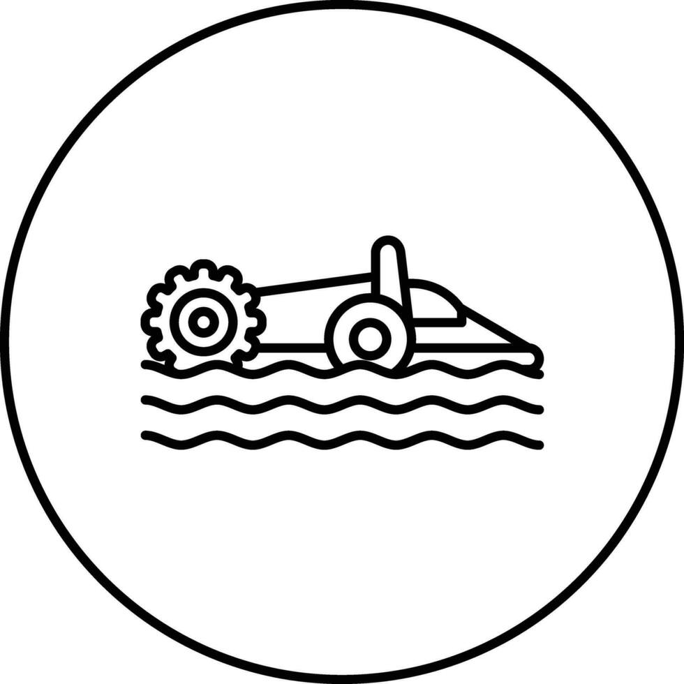 Swamp Buggy Racing Vector Icon