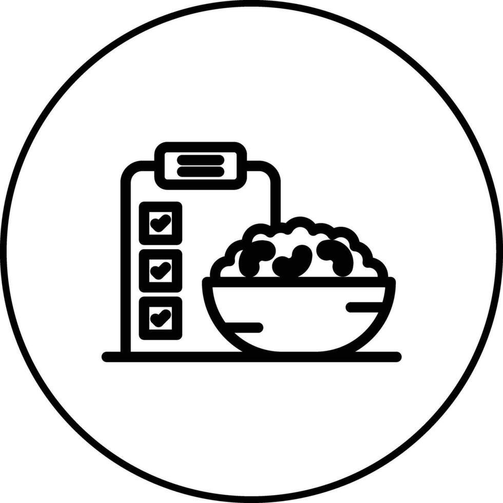 Weekly FoodPrep Vector Icon