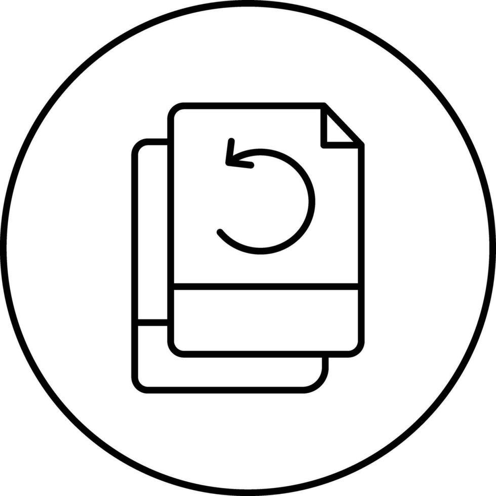 File Backup Vector Icon