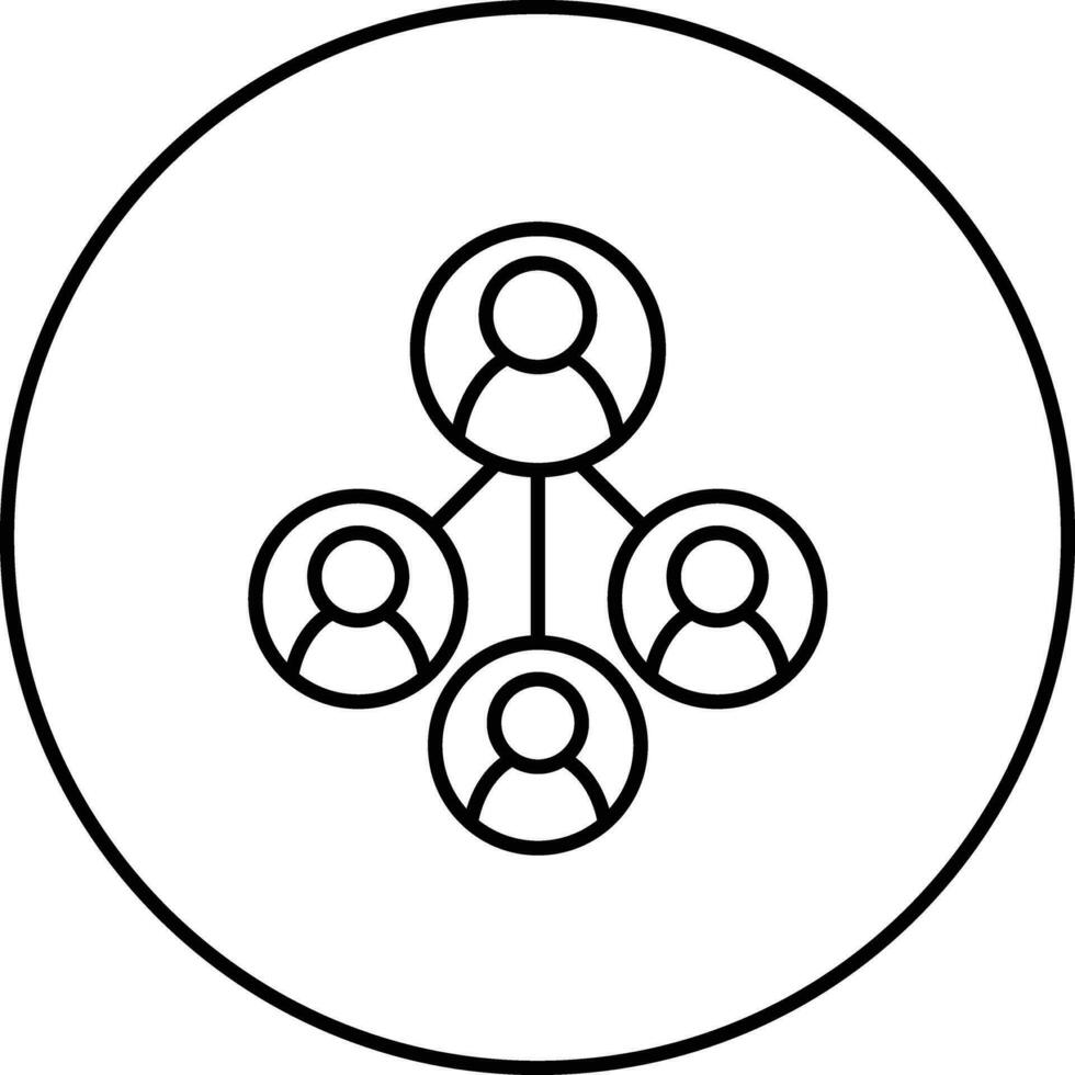 Delegation Of Work Vector Icon