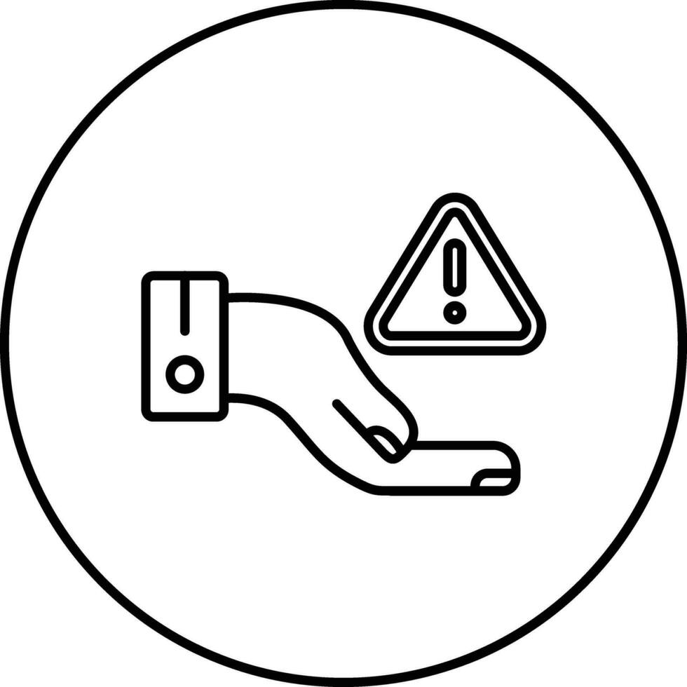 Fair Warning Vector Icon