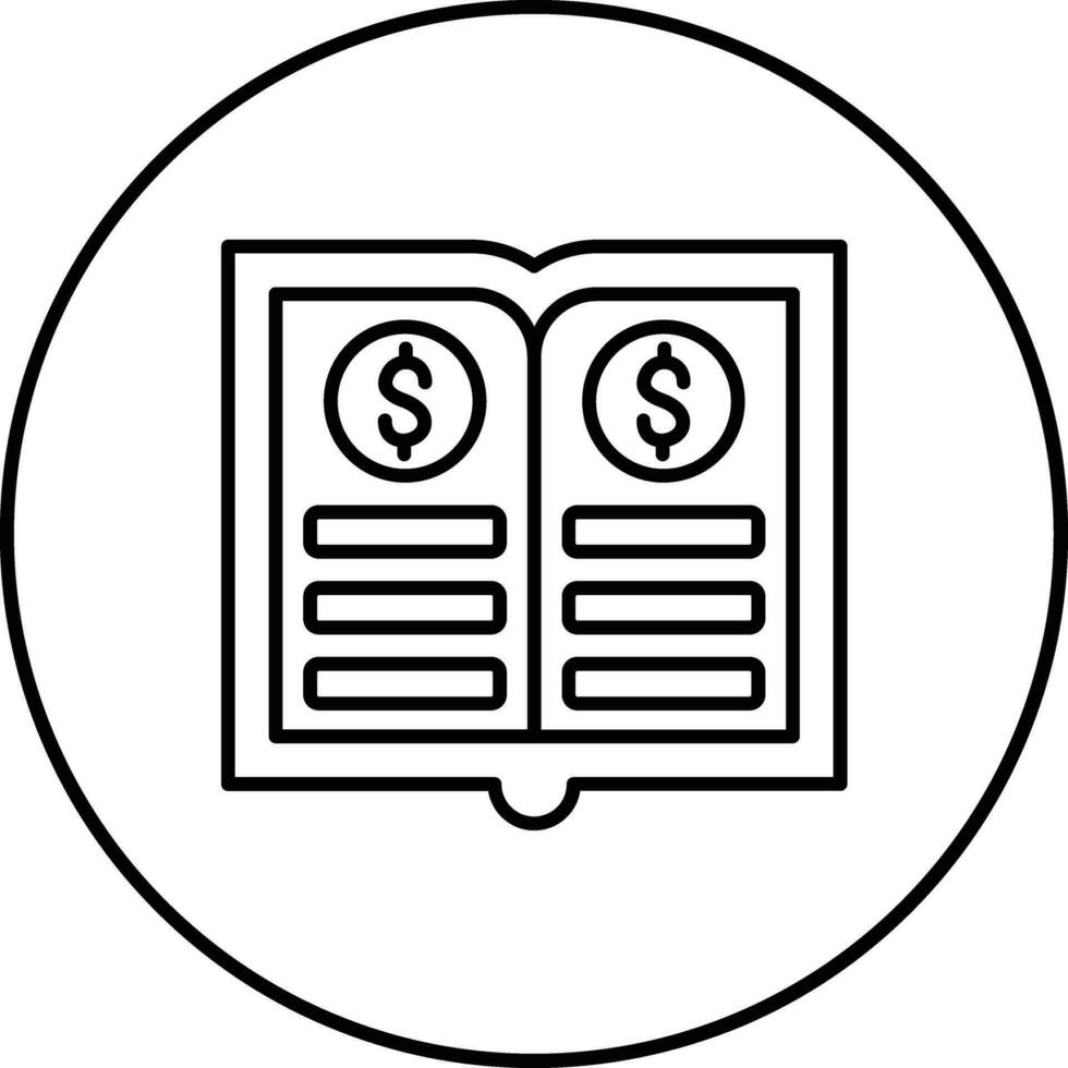 General Ledger Vector Icon