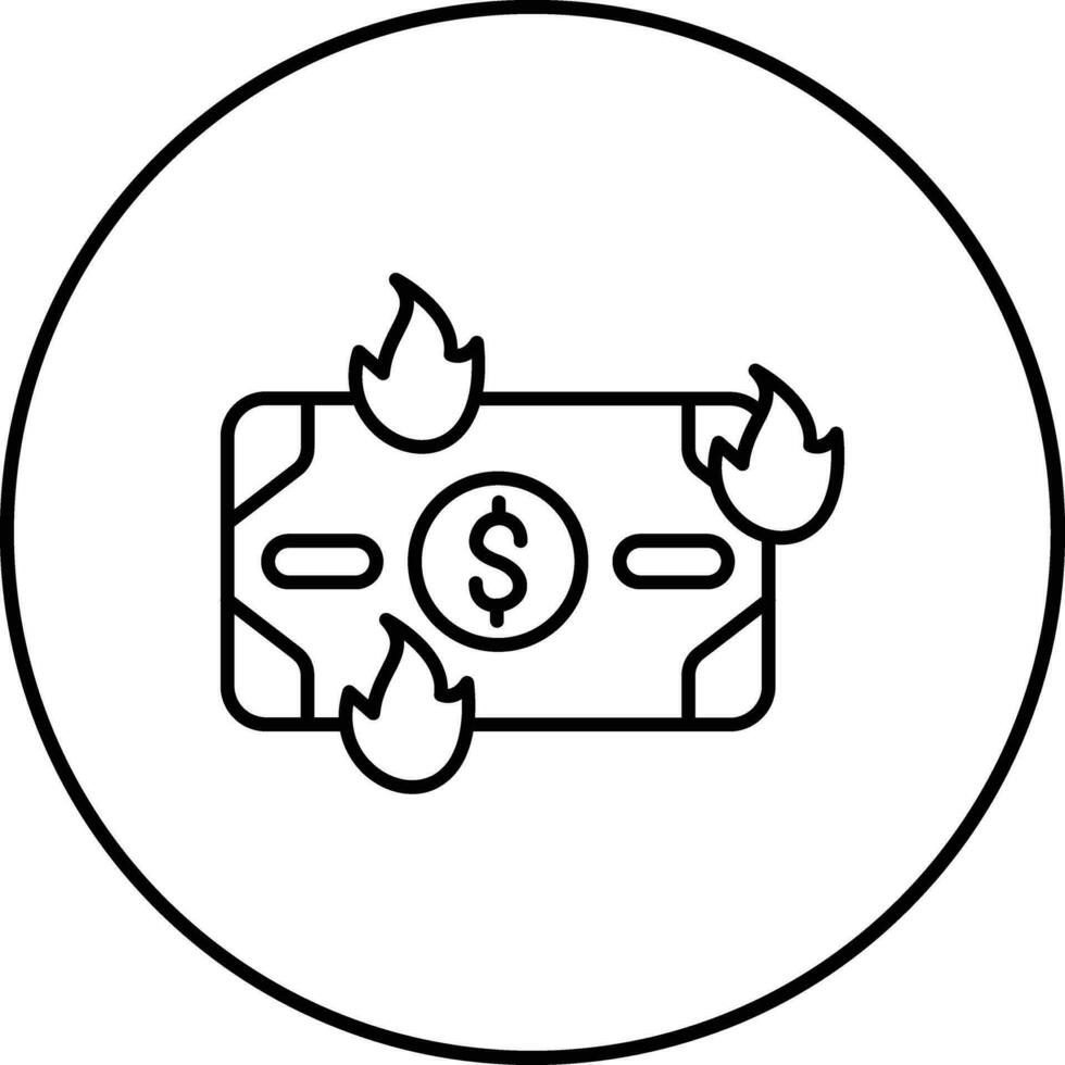 Burn Rate Vector Icon