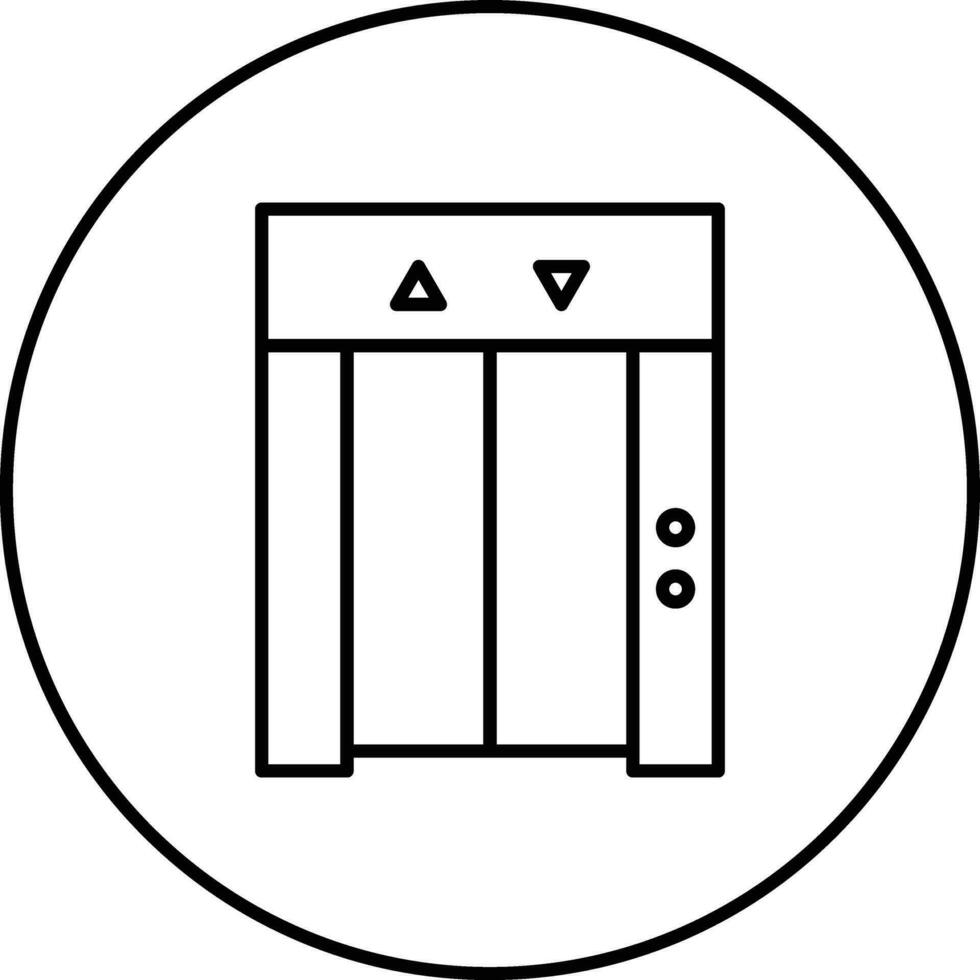 Elevator Vector Icon