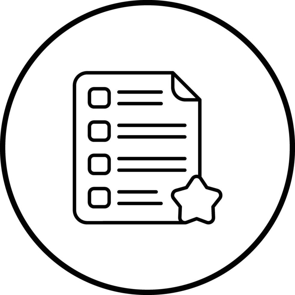 Wishlist Vector Icon