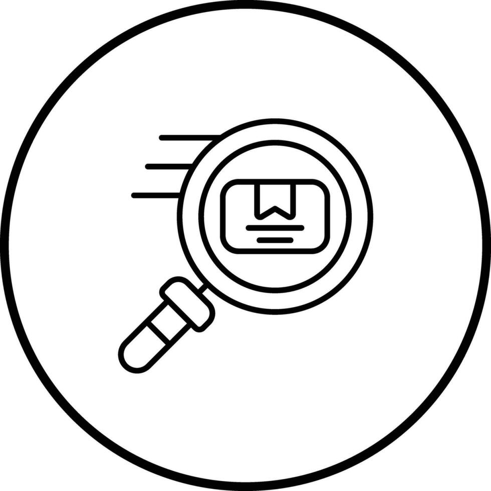 Package Tracking Vector Icon
