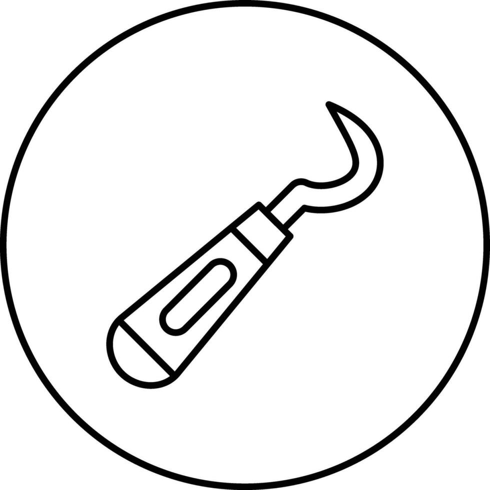 Dental Probe Vector Icon