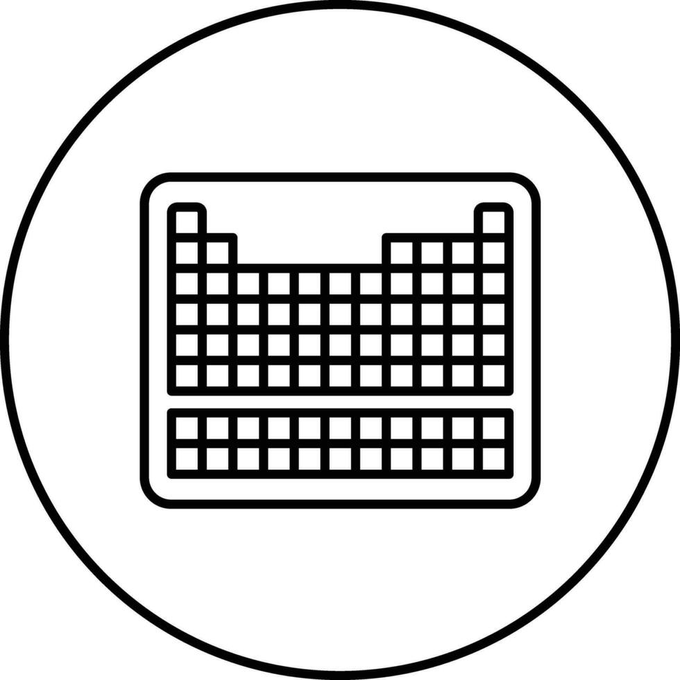 Periodic Table Vector Icon