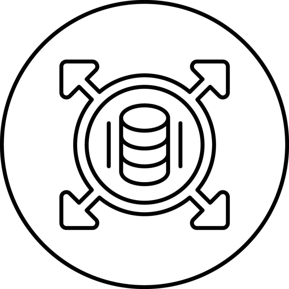 Data Driven Vector Icon