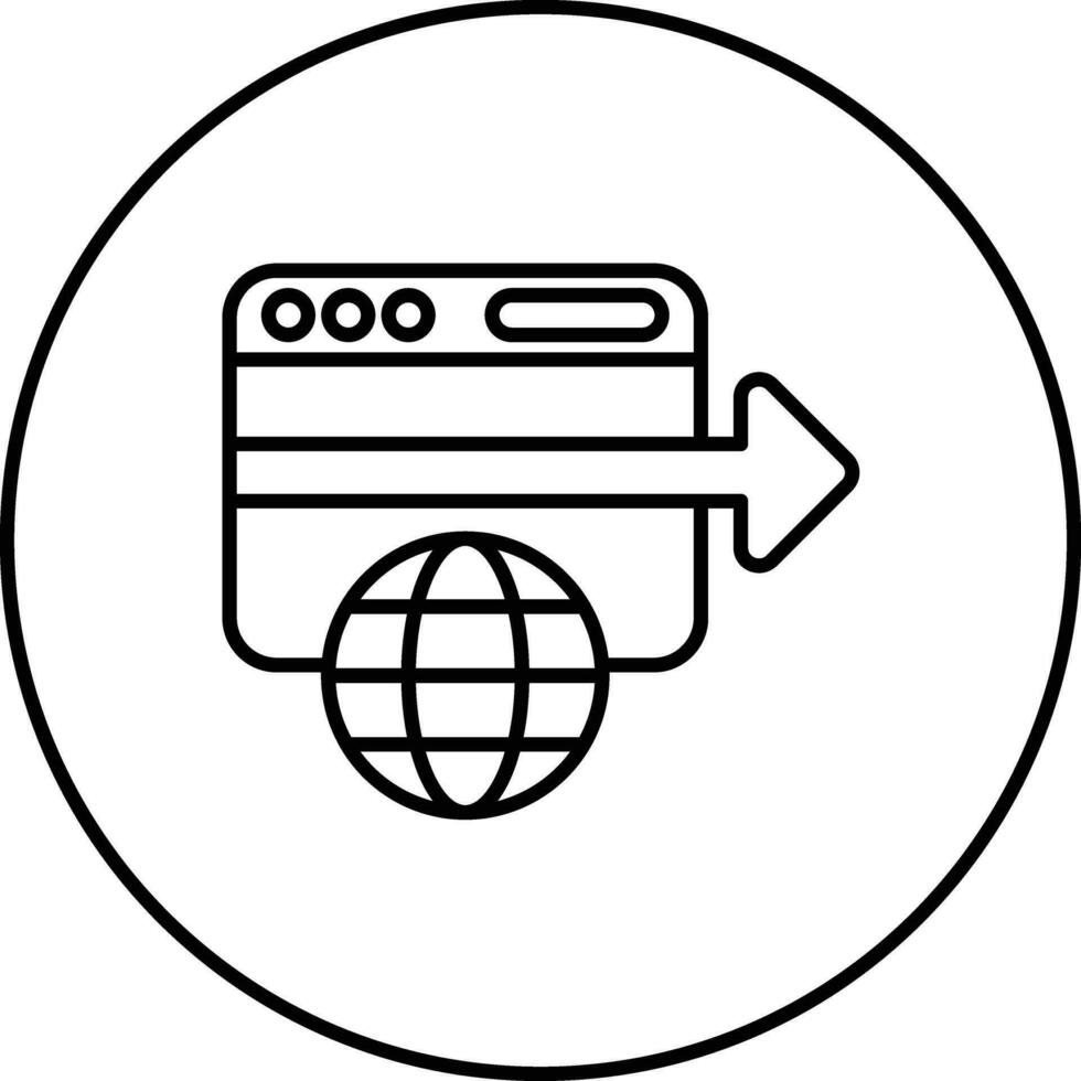 Redirect Vector Icon