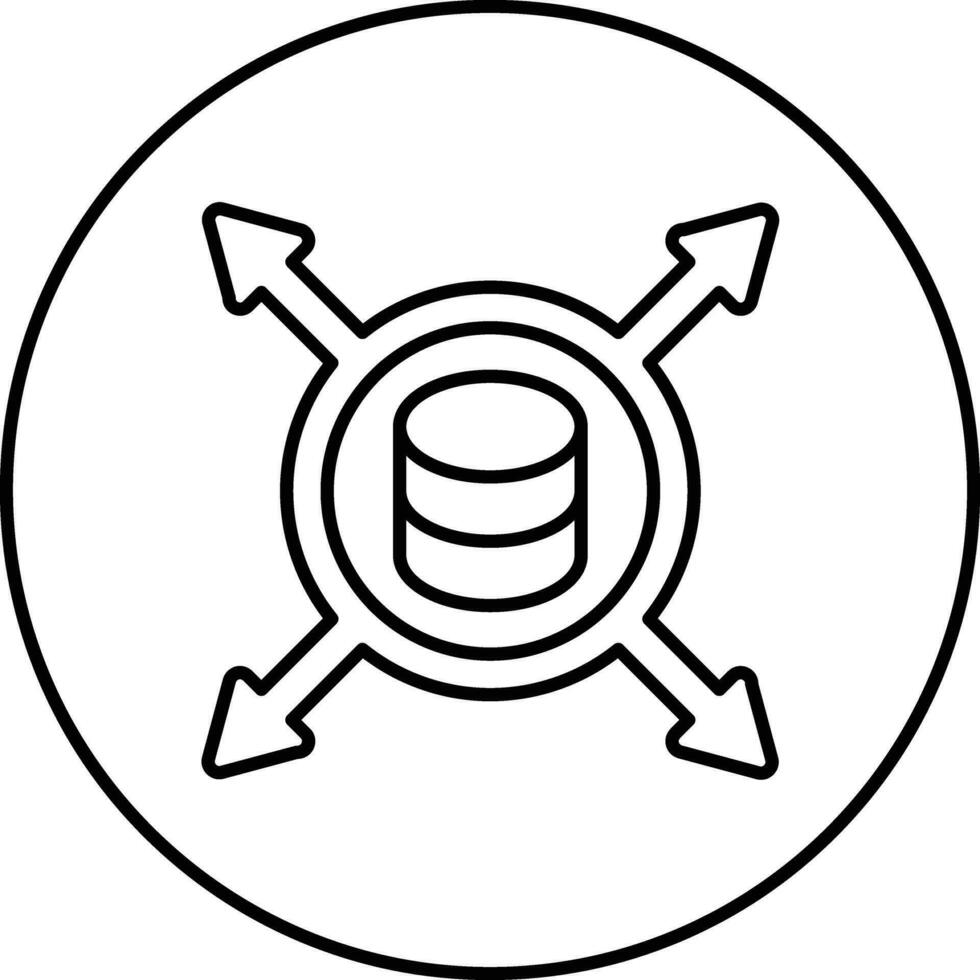 Data Driven Vector Icon