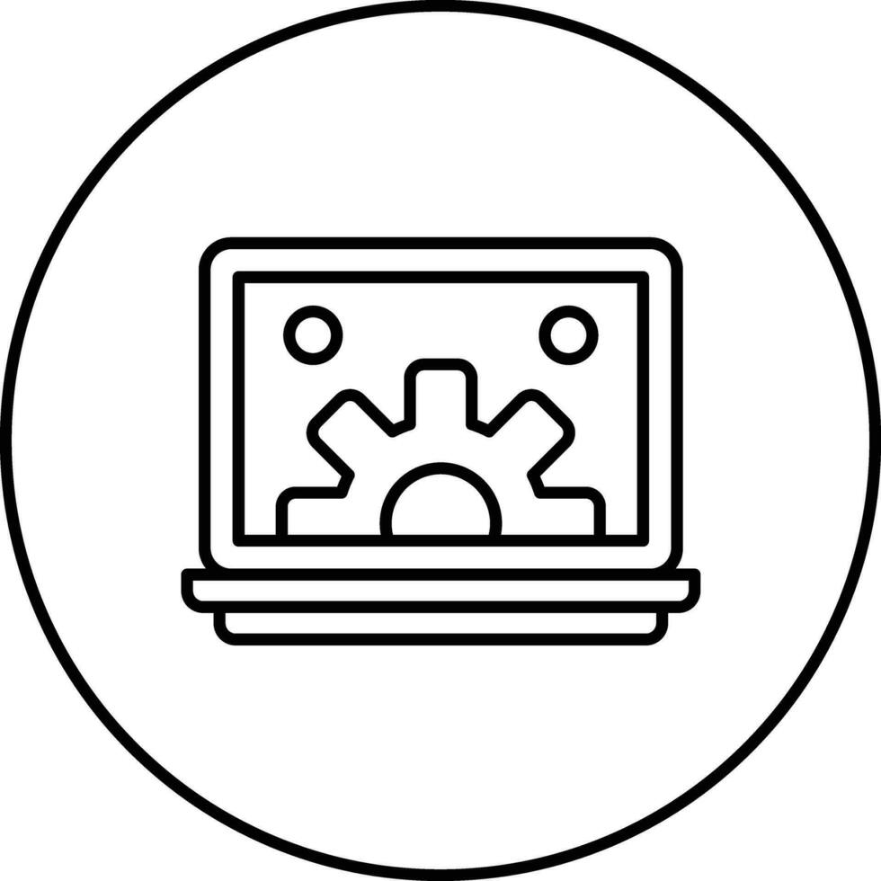 Content Management System Vector Icon