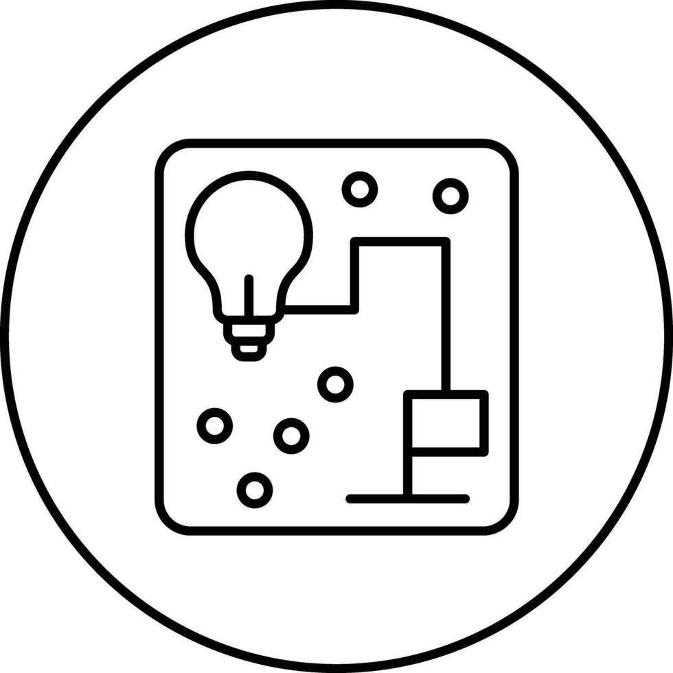 Concept Map Vector Icon