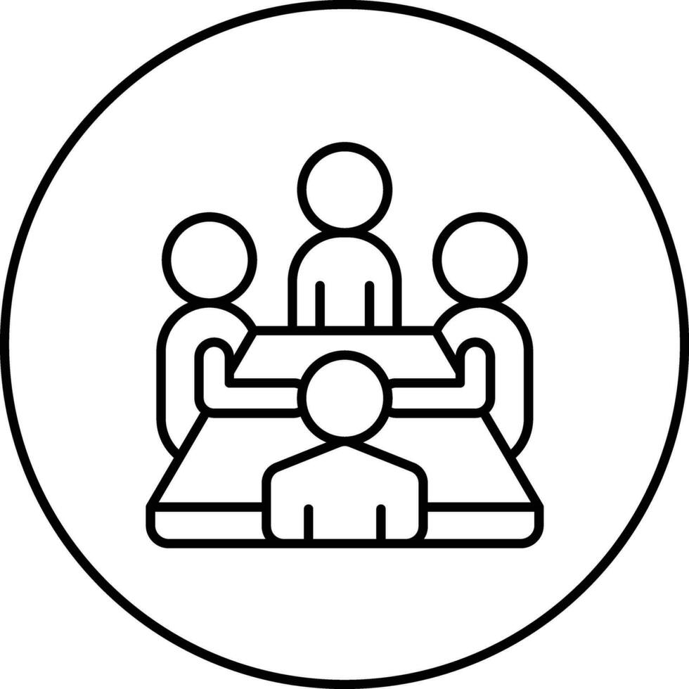 Meetings Vector Icon