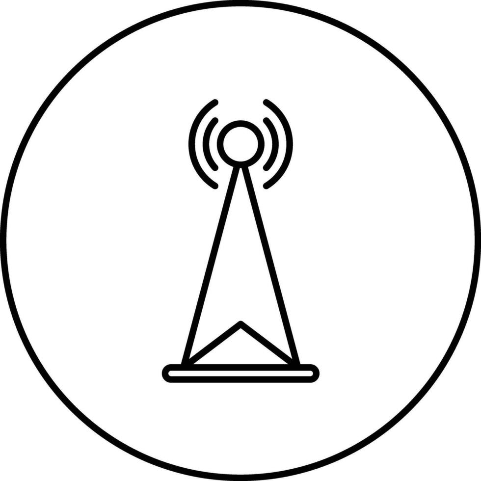Radio Broadcast Vector Icon