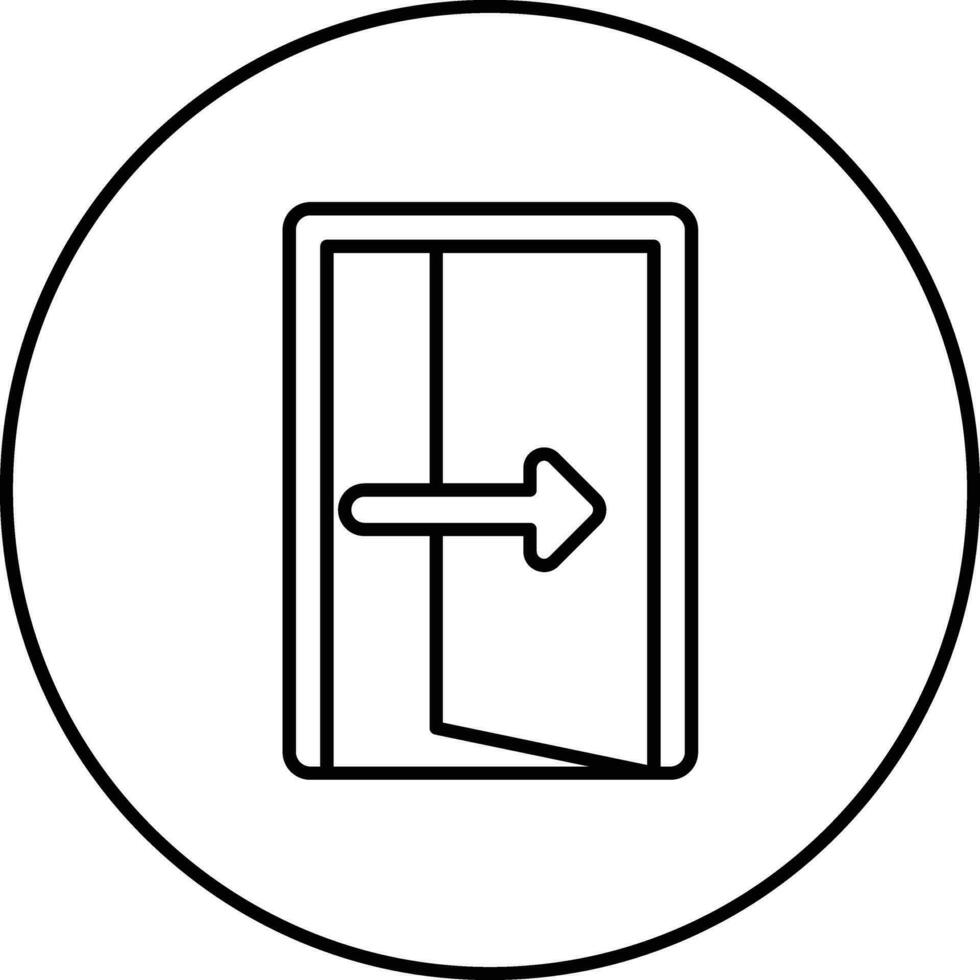 Exit Vector Icon
