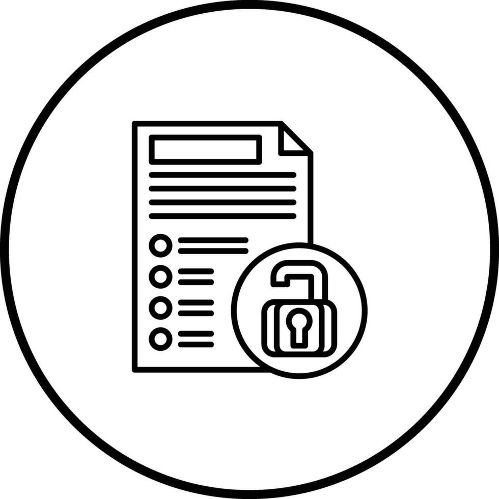 File Access Vector Icon