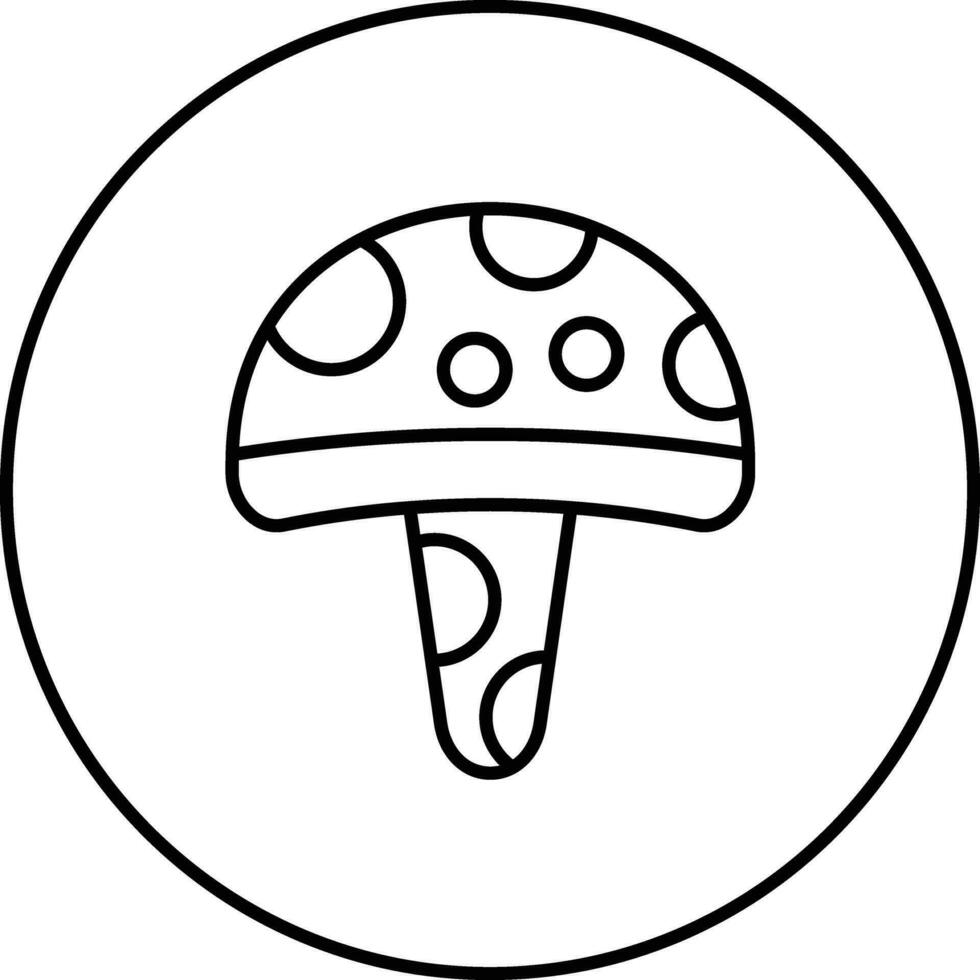 Mushroom Vector Icon