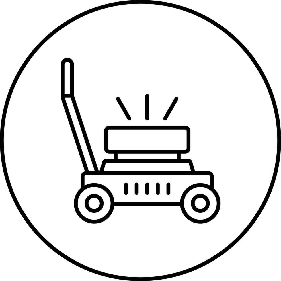 Lawn Mower Vector Icon