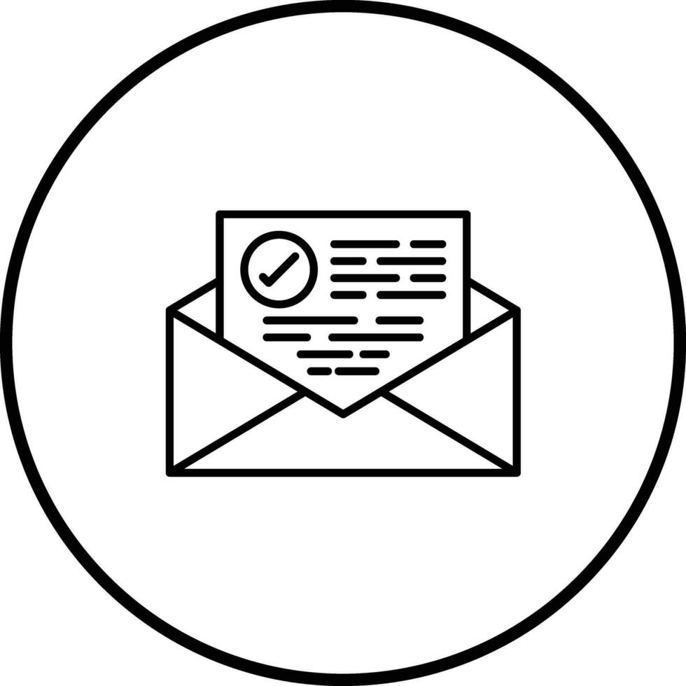 Email Verification Vector Icon