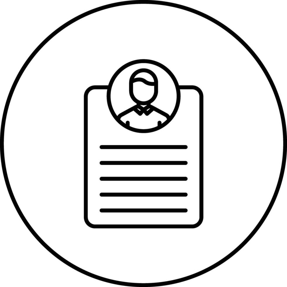 Personal Linked Data Vector Icon