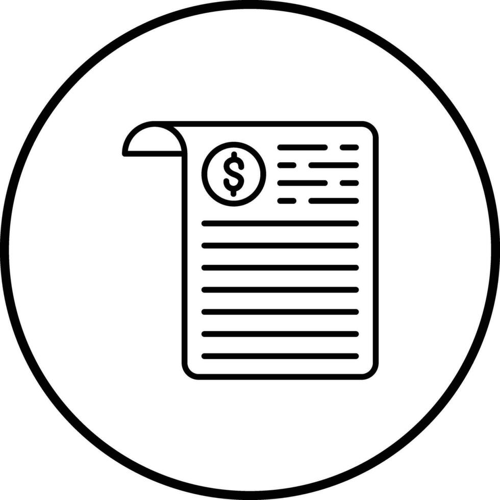 Bills Vector Icon