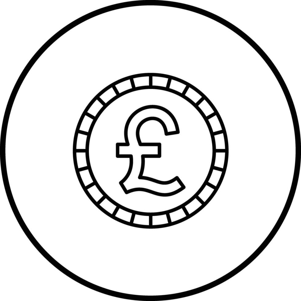 British Pound Vector Icon
