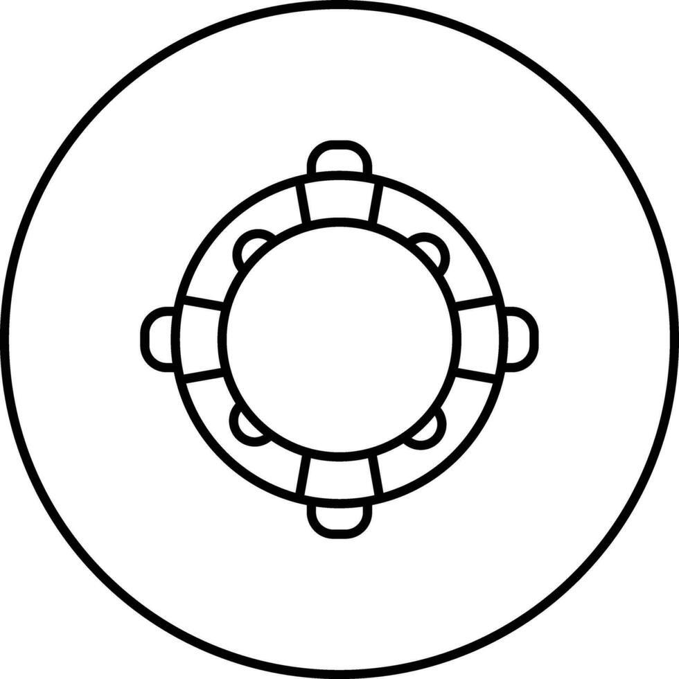 Rubber Ring Vector Icon