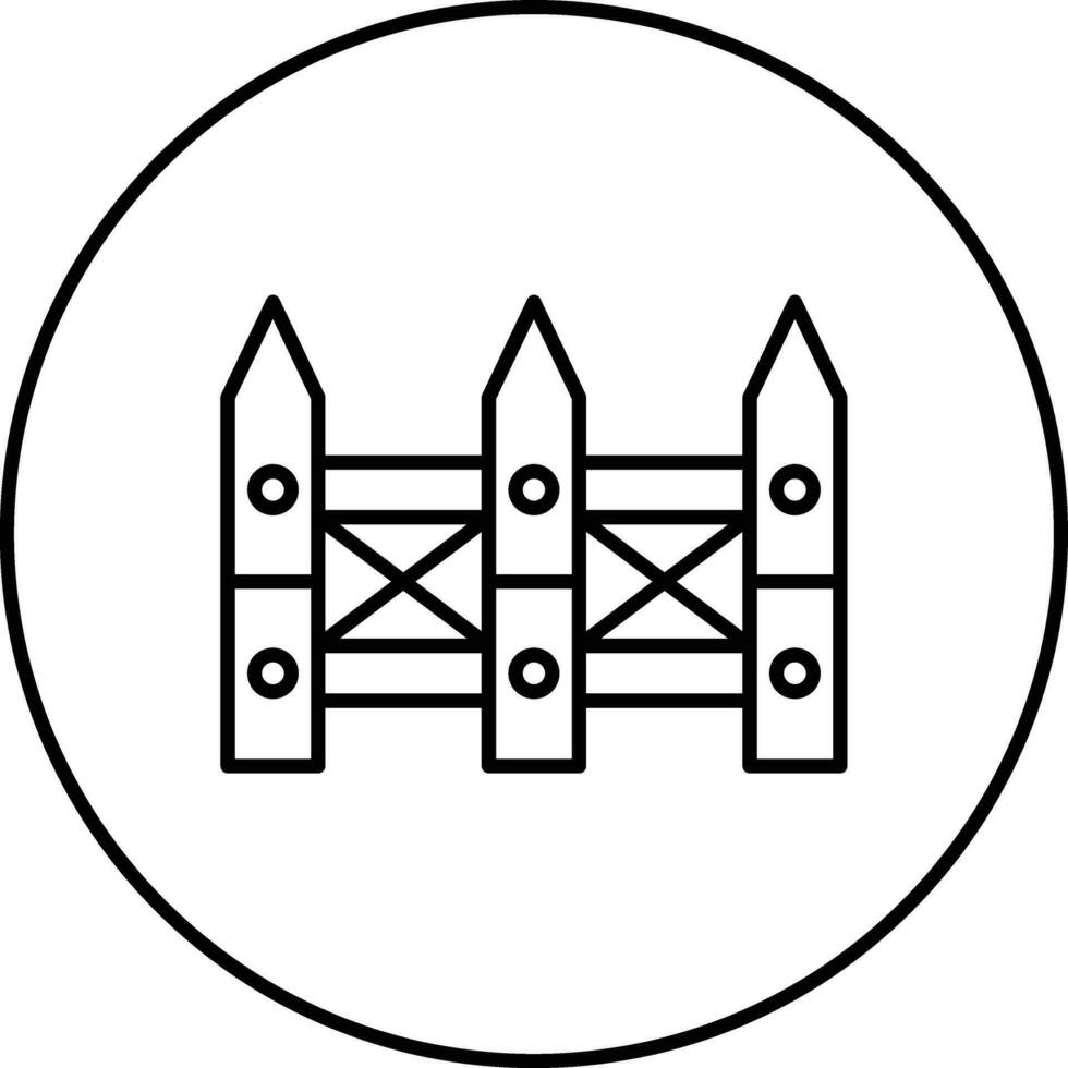 Fence Vector Icon